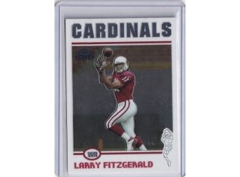 2005 Topps Chrome Larry Fitzgearld Rookie Card