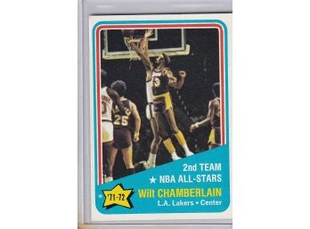 1972 Topps Wilt Chamberlain NBA All Star
