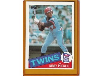 1985 Topps Kirby Puckett Rookie