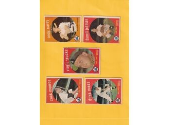 10 1959 Topps Baseball Cards