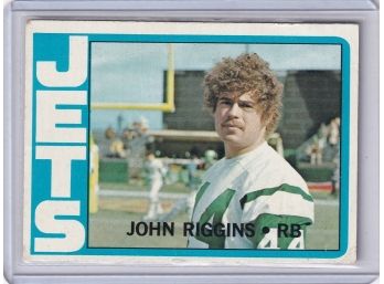 1972 Topps John Riggins Rookie Card