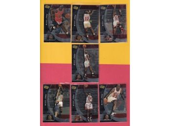 7 1999 Upper Deck Michael Jordan Cards