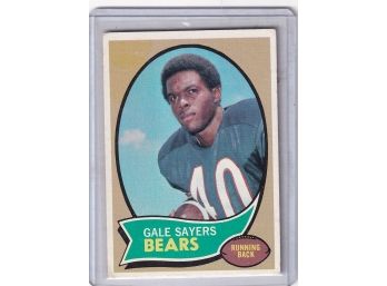1970 Topps Gale Sayers Card