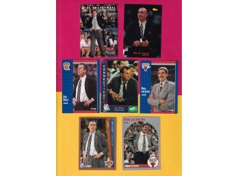 7 Basketball Coaches Cards