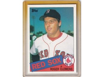 1985 Topps Roger Clemens Rookie