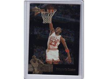 1995 Upper Deck Michael Jordan Rising To The Occasion Jordan Collection