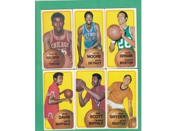 20 1970 Topps NBA Cards