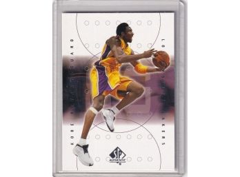 2001 Upper Deck Spx Kobe Bryant Hologram Card