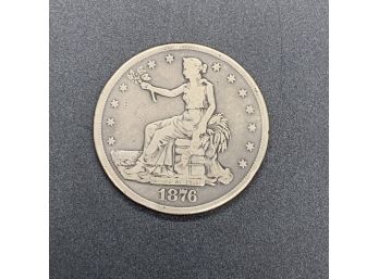 1876 S Trade Silver Dollar