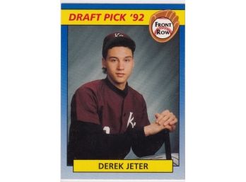 1992 Front Row Derek Jeter Rookie Card