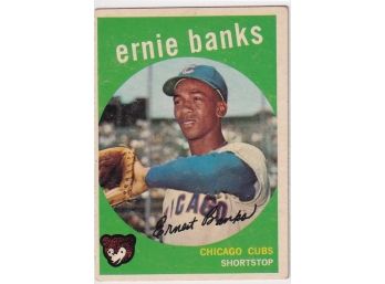 1959 Topps Ernie Banks