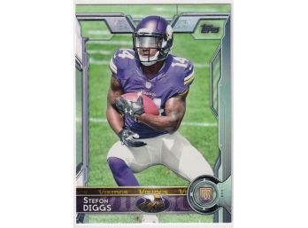 2015 Topps Stefon Diggs Rookie Card