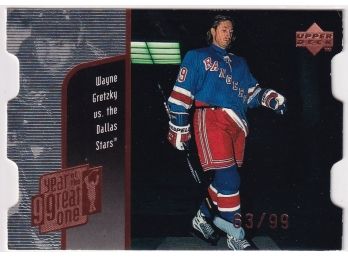 1999 Upper Deck  Wayne Gretzky Year Of The Great One