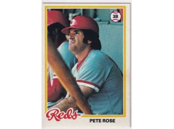 1978 Topps Pete Rose