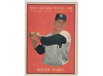 1960 Topps Roger Maris MVP