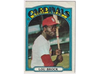 1972 Topps Lou Brock
