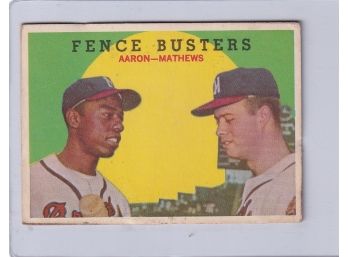 1959 Topps Fence Busters