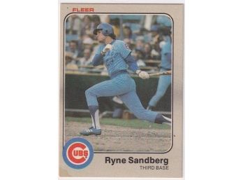 1983 Fleer Ryne Sandberg