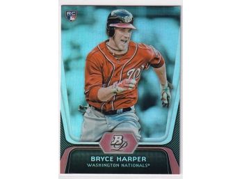 2012 Bowman Platinum Bryce Harper Rookie Card