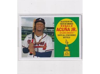 2020 Topps Archive Ronald Acuna JR All Star Rookie