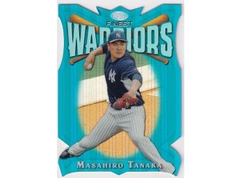2014 Topps Finest Warriors Masahiro Tanaka Refractor