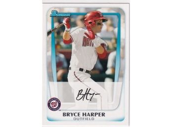 2011 Bowman Bryce Harper Rookie Card
