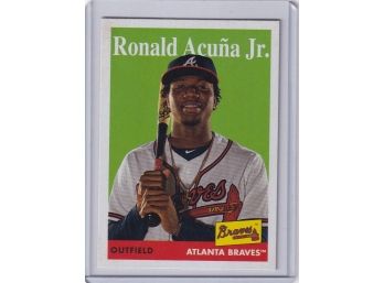 2019 Topps Archives Ronald Acuna JR Rookie Card
