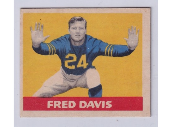 1949 Leaf Fred Davis