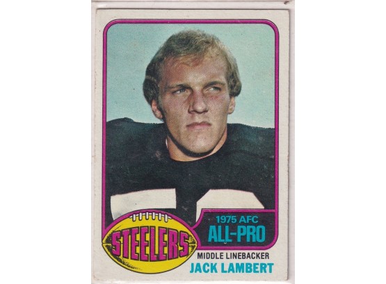 1976 Topps Jack Lambert