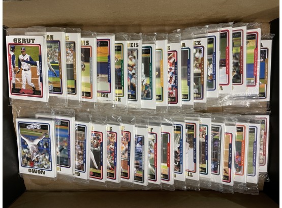 Multiple Sealed Topps Baseball Card Packs