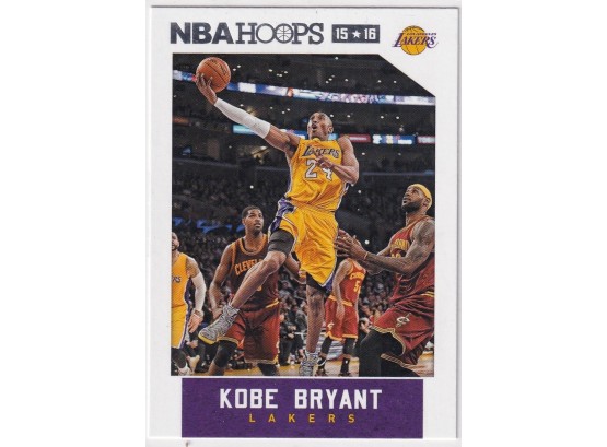 2015 Panini NBA Hoops Kobe Bryant