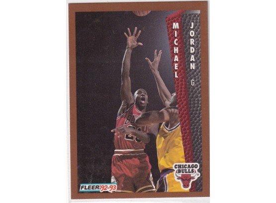 1992 Fleer Michael Jordan