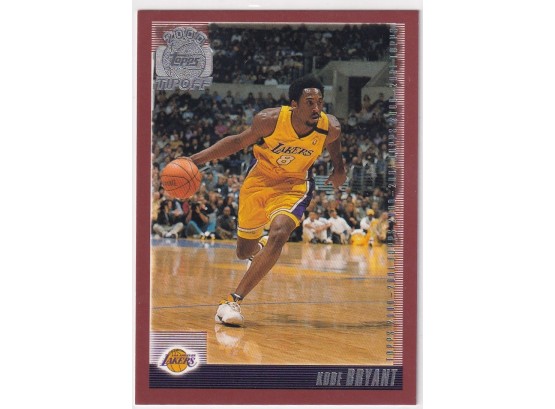 2000 Topps Kobe Bryant Tip Off