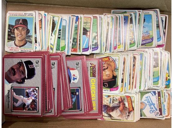 Mixed Variety Baseball Cards