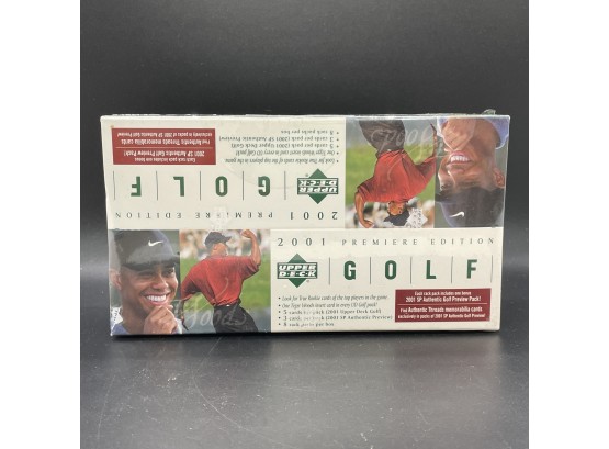 2001 Upper Deck Golf Premiere Edition Factory Sealed