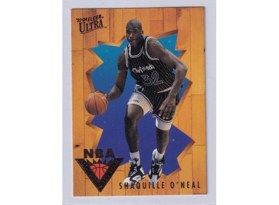 1993 Fleer Ultra Shaquille O'neal  NBA All Star Rookie Card
