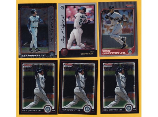 10 Bowman Chrome Baseball Cards