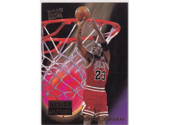 1994 Fleer Ultra Michael Jordan Inside Out