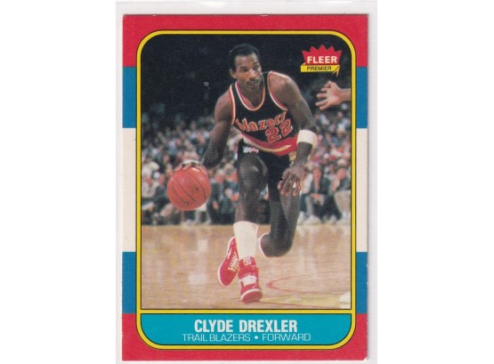 1986 Fleer Clyde Drexler