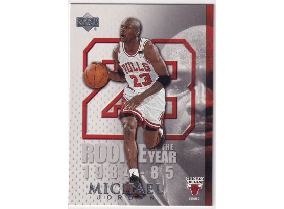 2005 Upper Deck Michael Jordan Rookie Of The Year 1985-1985