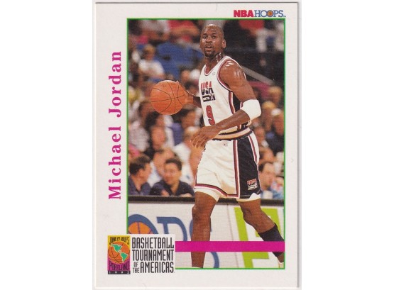 1992 NBA Hoops Michael Jordan Basketball Tournament Of The Americas