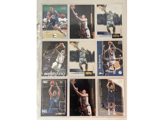 9 Dirk Nowitzki Basketball Cards