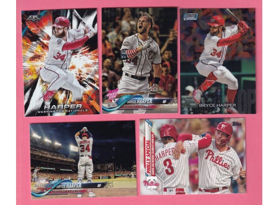 11 Bryce Harper Baseball Cards