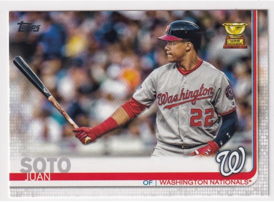2019 Topps Juan Soto All Star Rookie Card