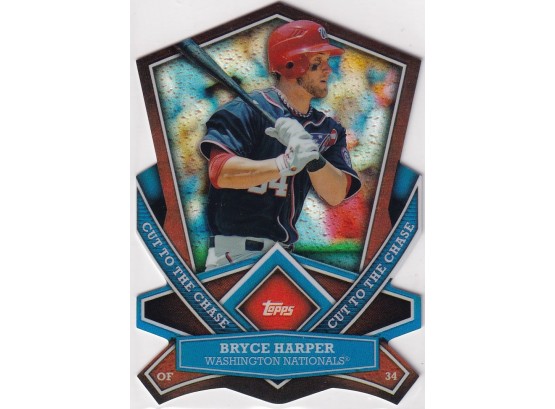 2013 Topps Bryce Harper Cut To The Chase