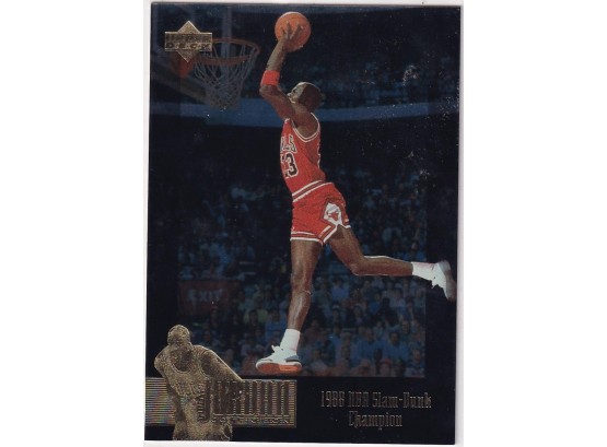1995 Upper Deck Michael Jordan 1988 NBA Slam-Dunk Champion