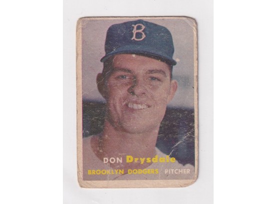 1957 Topps Don Drysdale