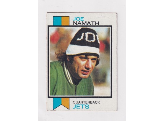 1973 Topps Joe Namath