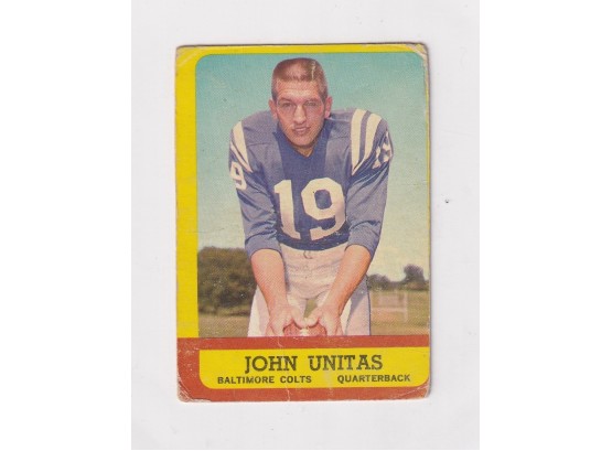 1963 Topps John Unitas