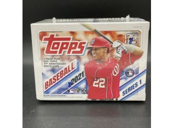 2021 Topps Baseball Series 1 Blaster Box Sealed